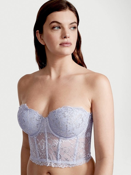 Victoria's Secret Other - Victoria's Secret Dream Angels Lace Longline Bustier 34DD